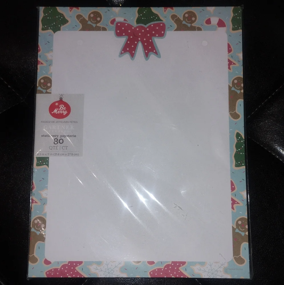 Be Merry Stationery By Gartner Studios 80 Sheets NEW